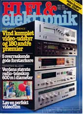 Hi-Fi & Elektronik 1981 nr. 9