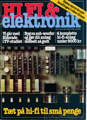 Hi-Fi & Elektronik 1984 nr. 11