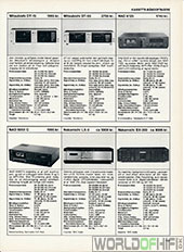Hi-Fi Revyen, 85, 135, Kassette-båndoptagere, , 