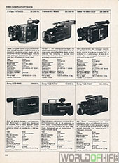 Hi-Fi Revyen, 87, 220, Video-kameraer, , 