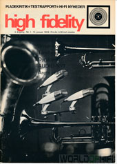 High Fidelity årgang 1969 nr. 1
