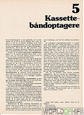 Hi-Fi Årbogen, 75, 201, Kassettebåndoptagere, , 