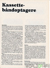Hi-Fi Årbogen, 84, 159, Kassettebåndoptagere, , 