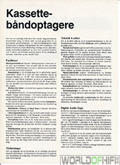 Hi-Fi Årbogen, 89, 184, Kassettebåndoptagere, , 