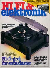 Hi-Fi & Elektronik 1984 nr. 7