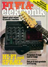 Hi-Fi & Elektronik 1984 nr. 9