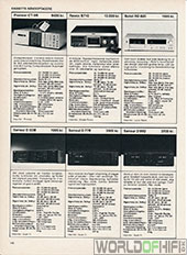 Hi-Fi Revyen, 83, 140, Kassette-båndoptagere, , 