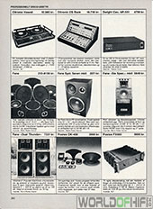 Hi-Fi Revyen, 85, 260, Professionelt disco-udstyr, , 
