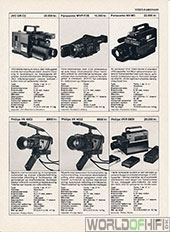 Hi-Fi Revyen, 86, 213, Video-kameraer, , 