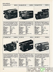 Hi-Fi Revyen, 88, 220, Video-kameraer, , 