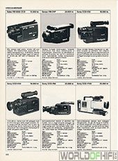 Hi-Fi Revyen, 88, 222, Video-kameraer, , 