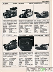 Hi-Fi Revyen, 91, 169, Video-kameraer, , 
