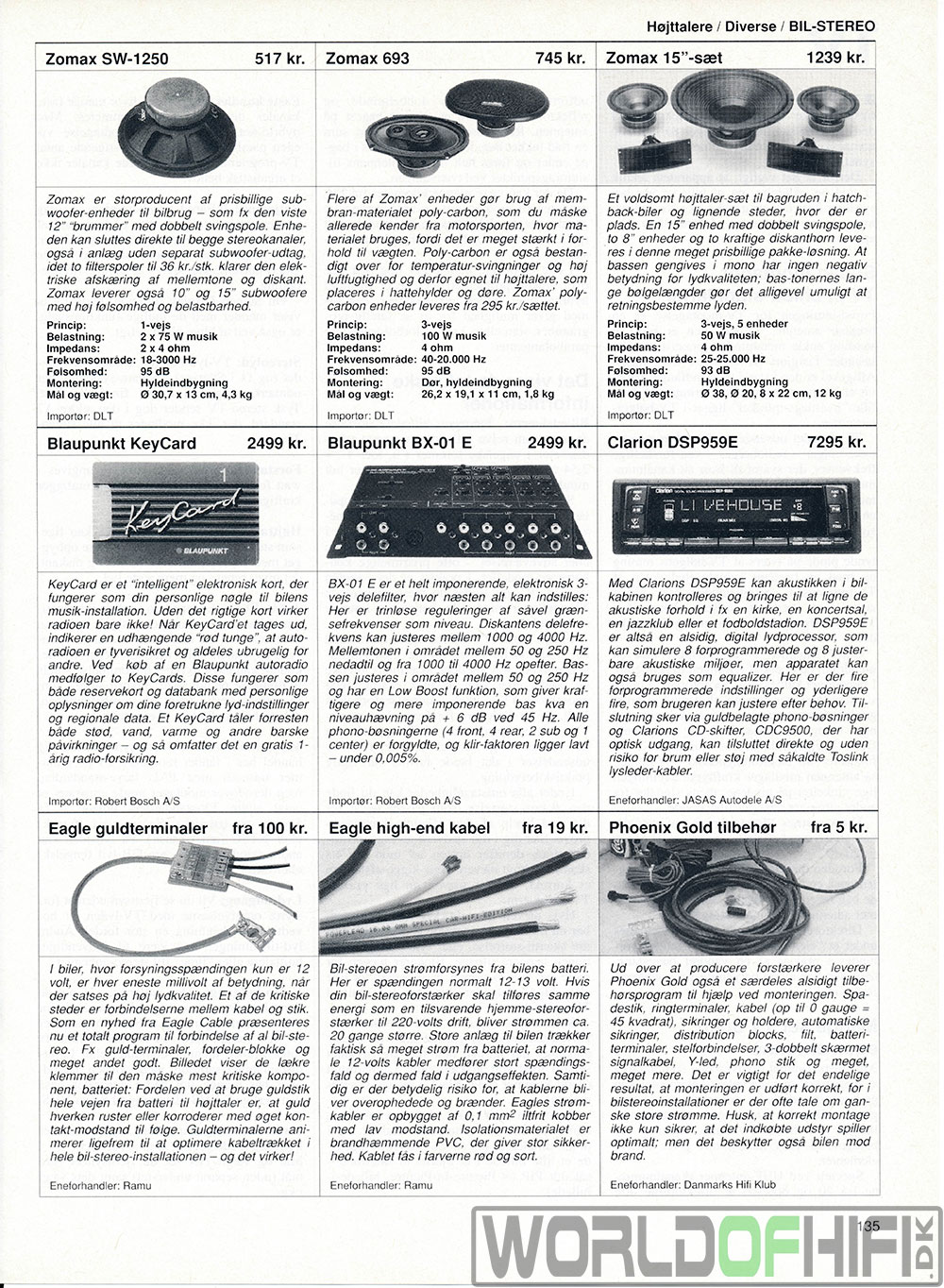 Hi-Fi Revyen, 94, 135, Bil-stereo, , 