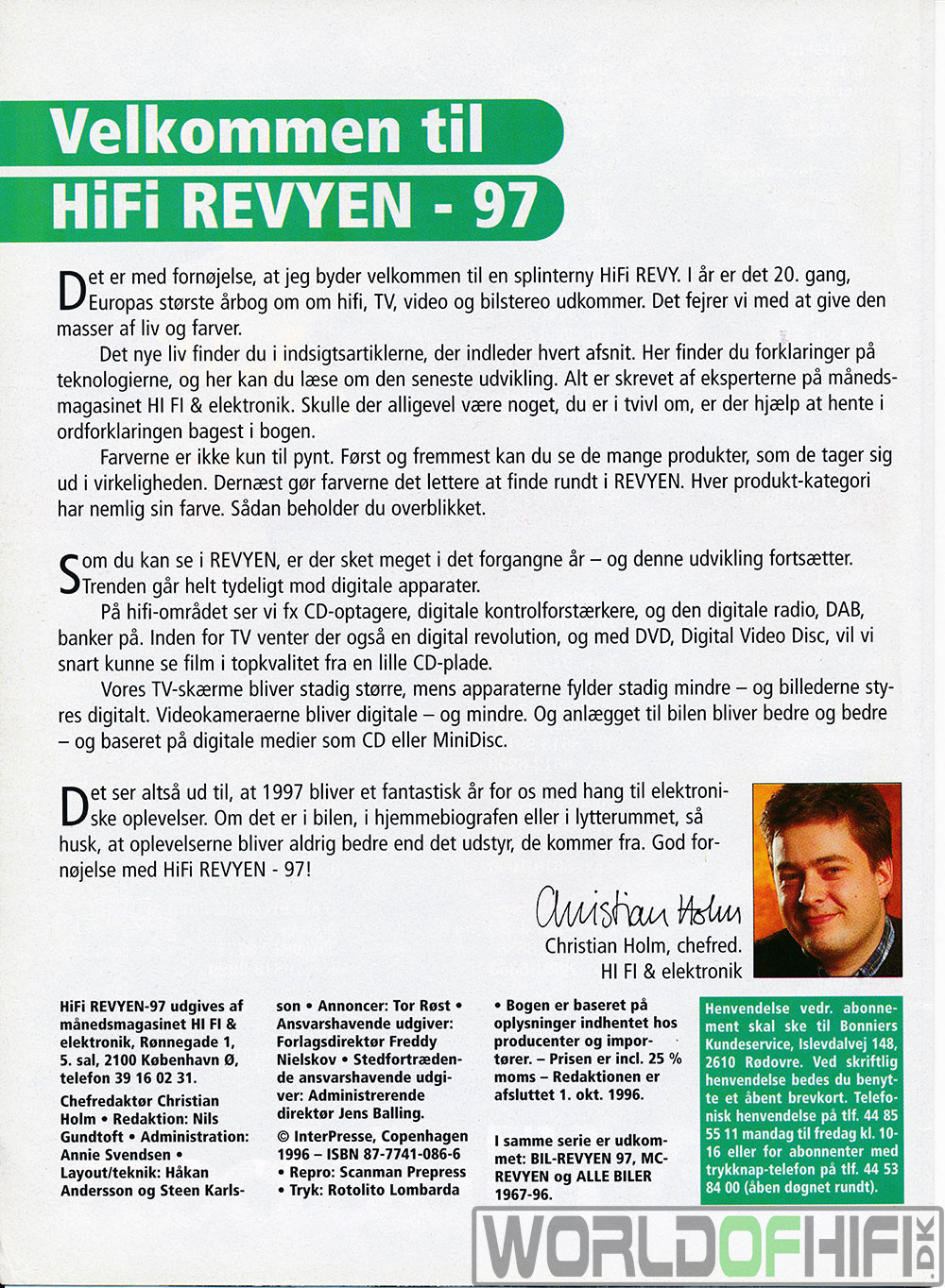 Hi-Fi Revyen, 97, 4, Introducering, , 
