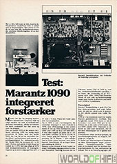 Hi-Fi Test, 79, 28, Forstærkere, , Marantz 1090