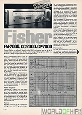 Hi-Fi Test, 79, 101, Receivere, , Fisher FM-7000, Fisher CC-7000, Fisher CP-7000