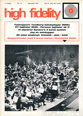 High Fidelity årgang 1970 nr. 12