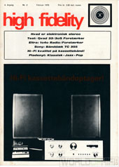 High Fidelity årgang 1970 nr. 2